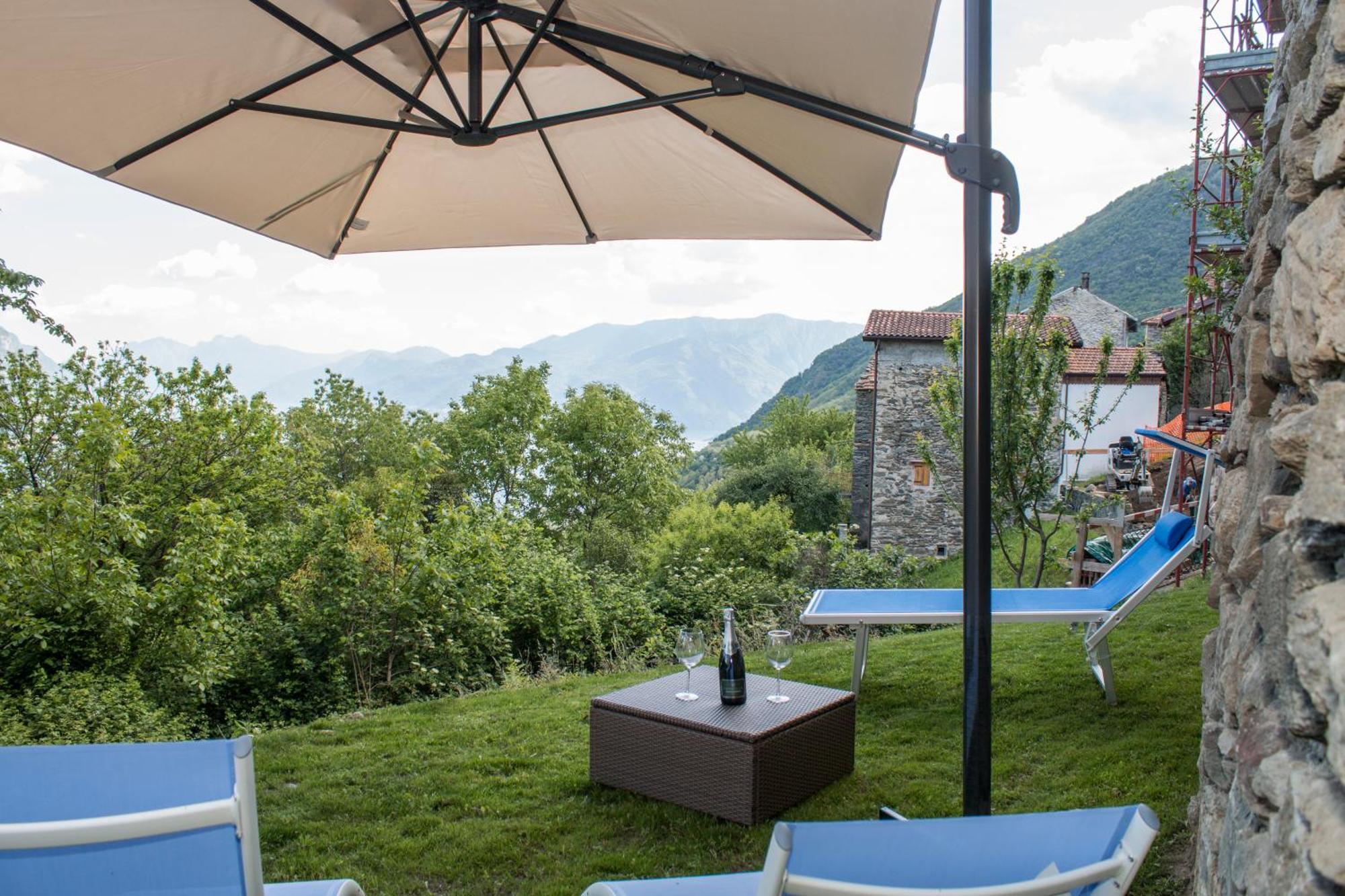 Casa San Martino Lago Di Como San Siro  Eksteriør billede